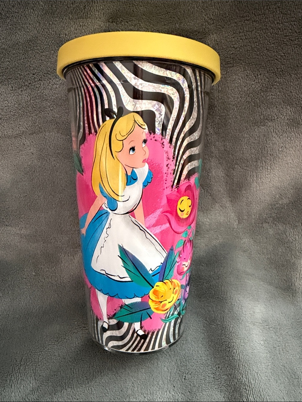 Disney Alice in Wonderland Yellow-Top Tumbler